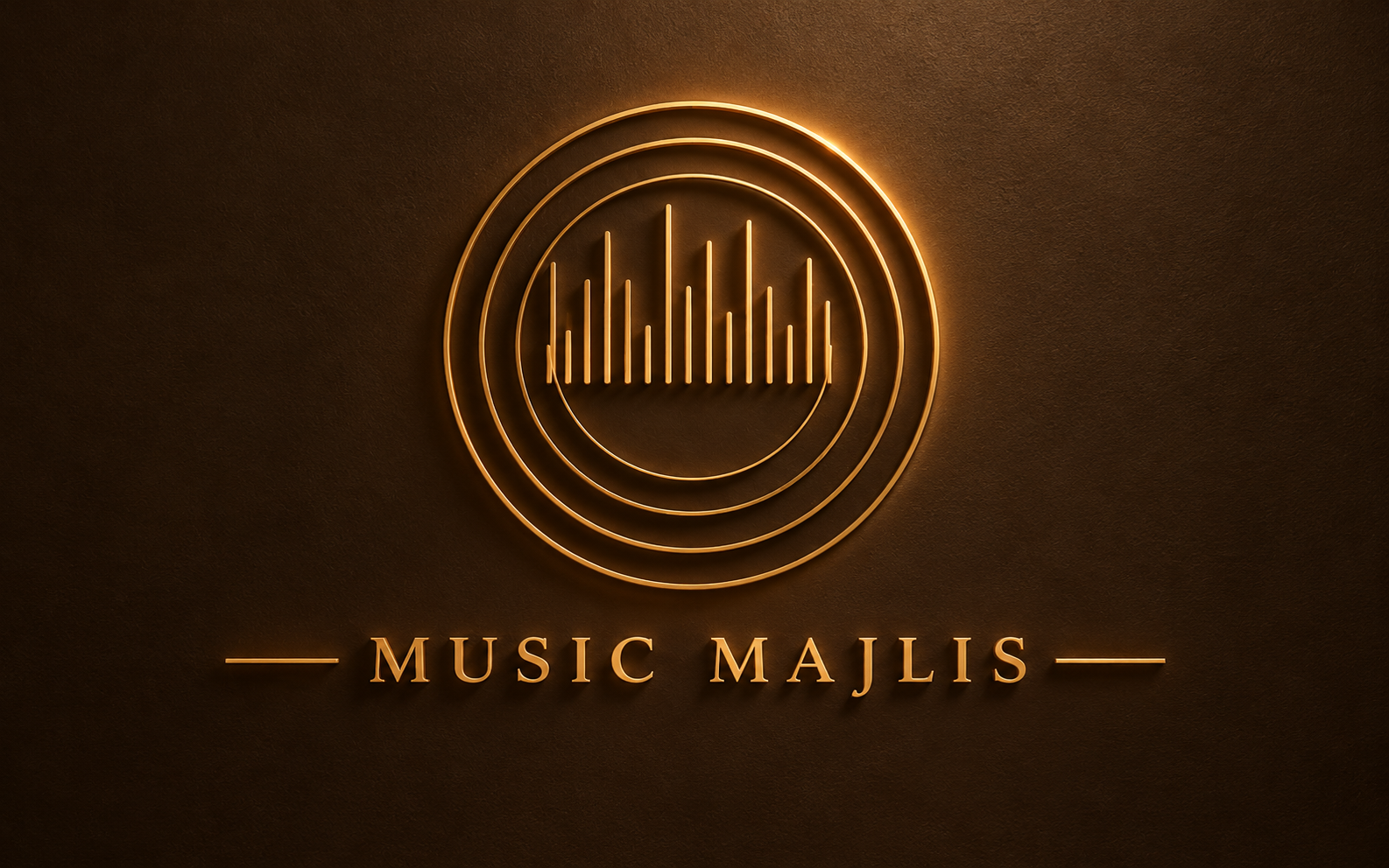 Abstract sound-wave artwork
